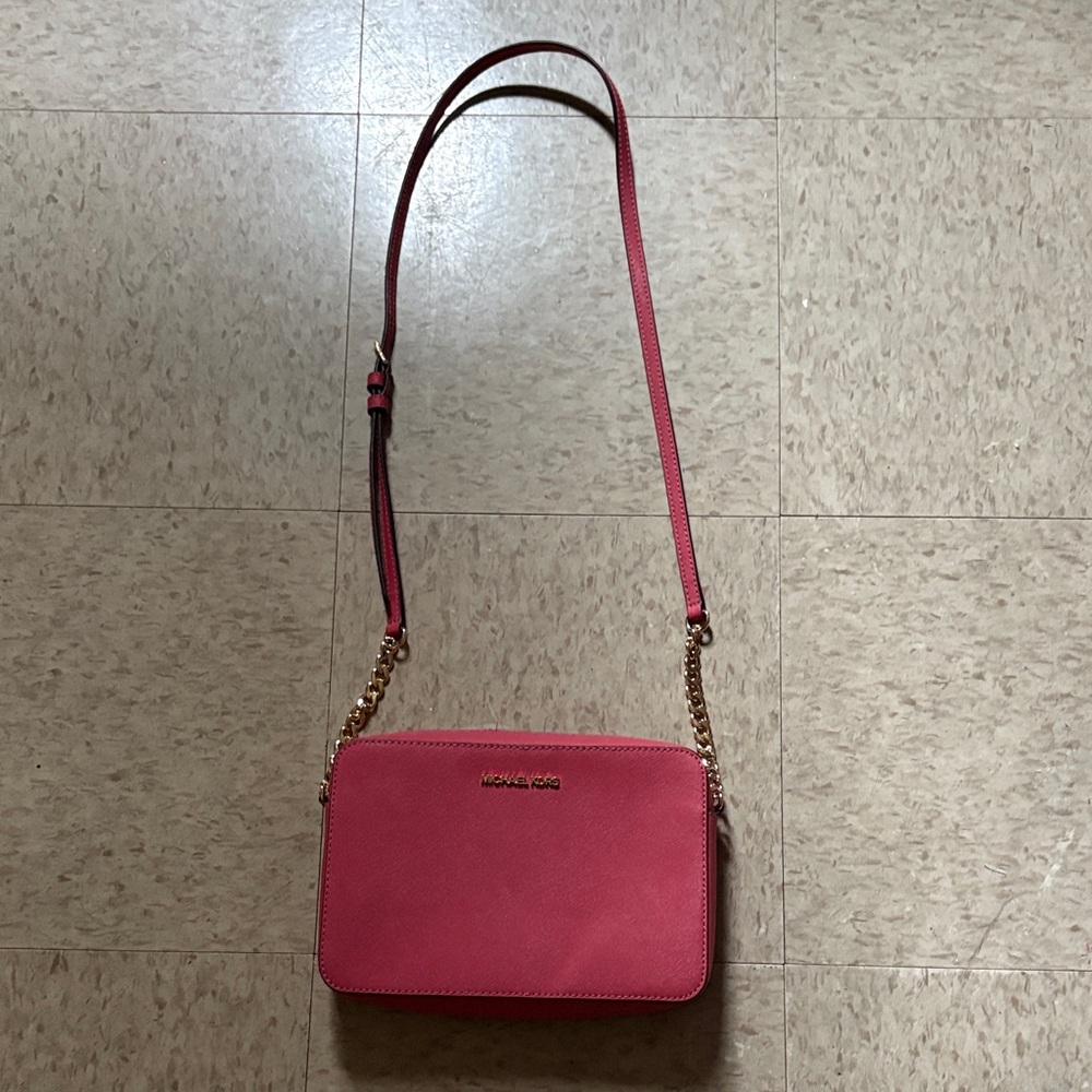 Michael Kors Fuchsia Crossbody Bag